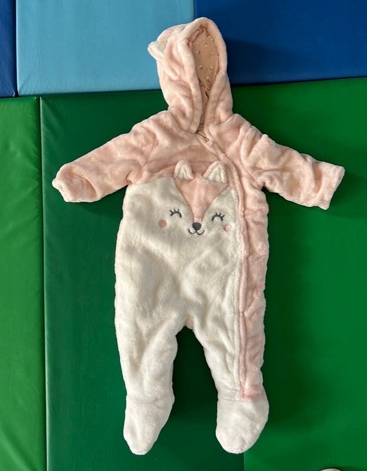 Winterpakje baby maat 68, Ophalen, Gebruikt, Meisje, Jasje