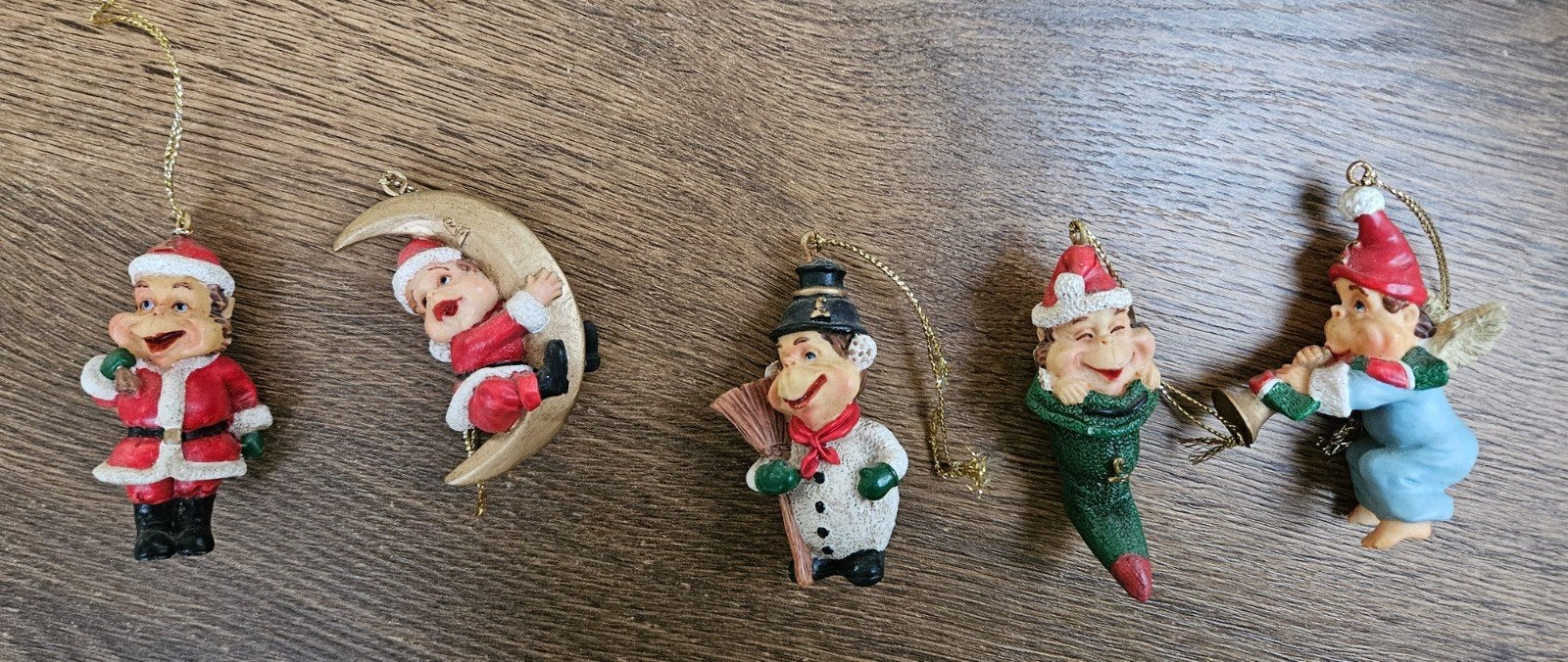 Land van Laaf kersthangers 5x, Diversen, Ophalen of Verzenden