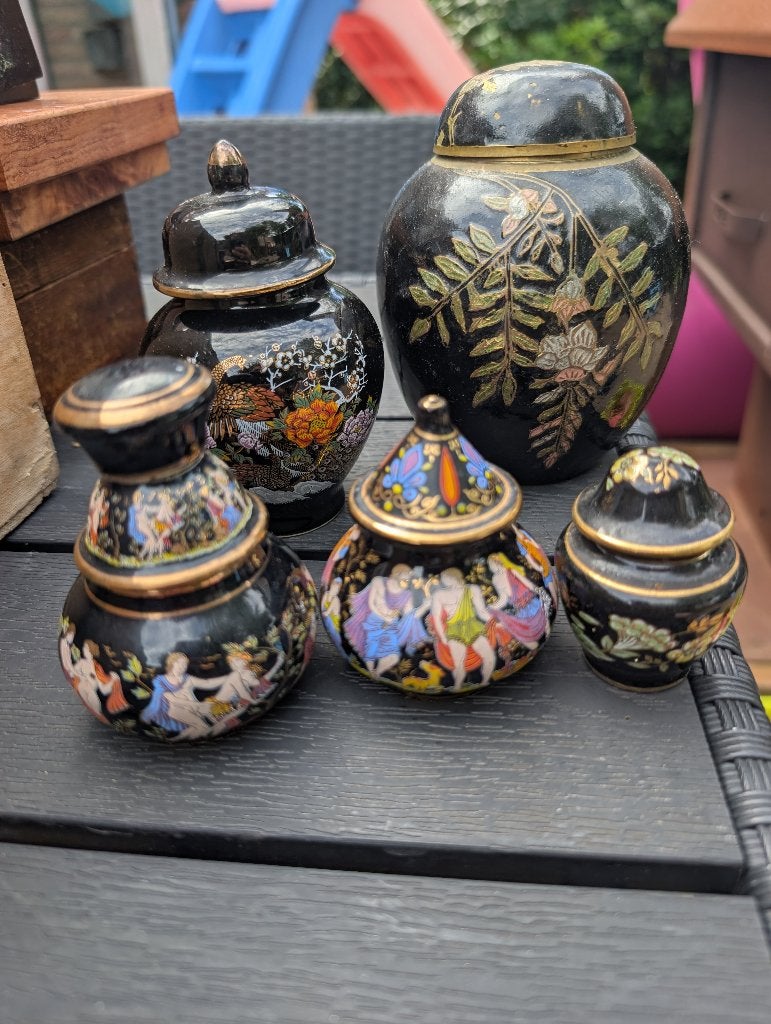 Vintage potjes, Ophalen of Verzenden