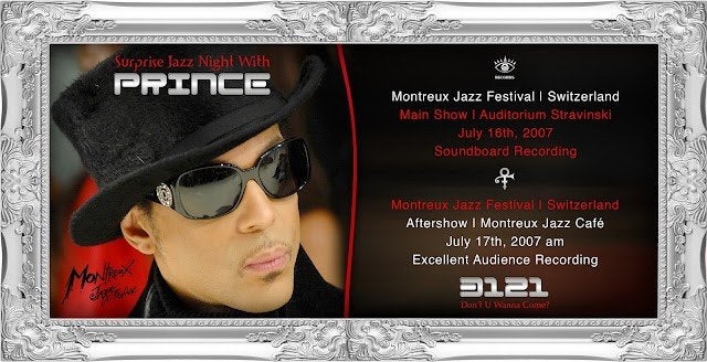 Prince - Suprise Jazz (Montreux 2007) 2CD + Aftershow RARE, Import, Live-album, Nieuw in verpakking, Verzenden
