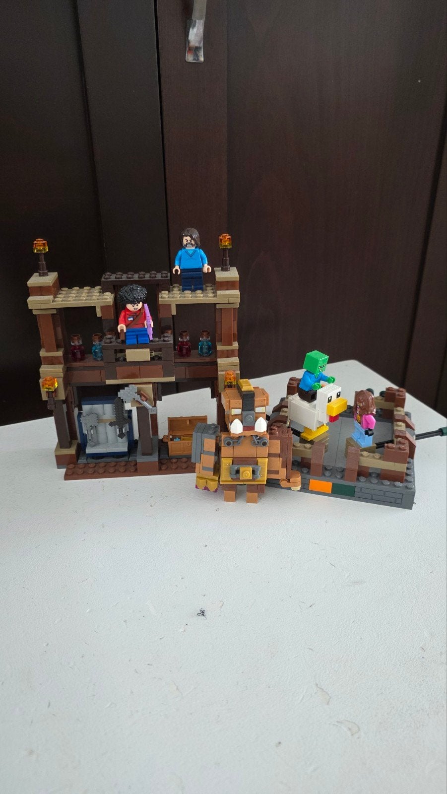 LEGO Minecraft 21272 The Redstone Mansion, Minecraft, Lego, Ophalen of Verzenden, Zo goed als nieuw