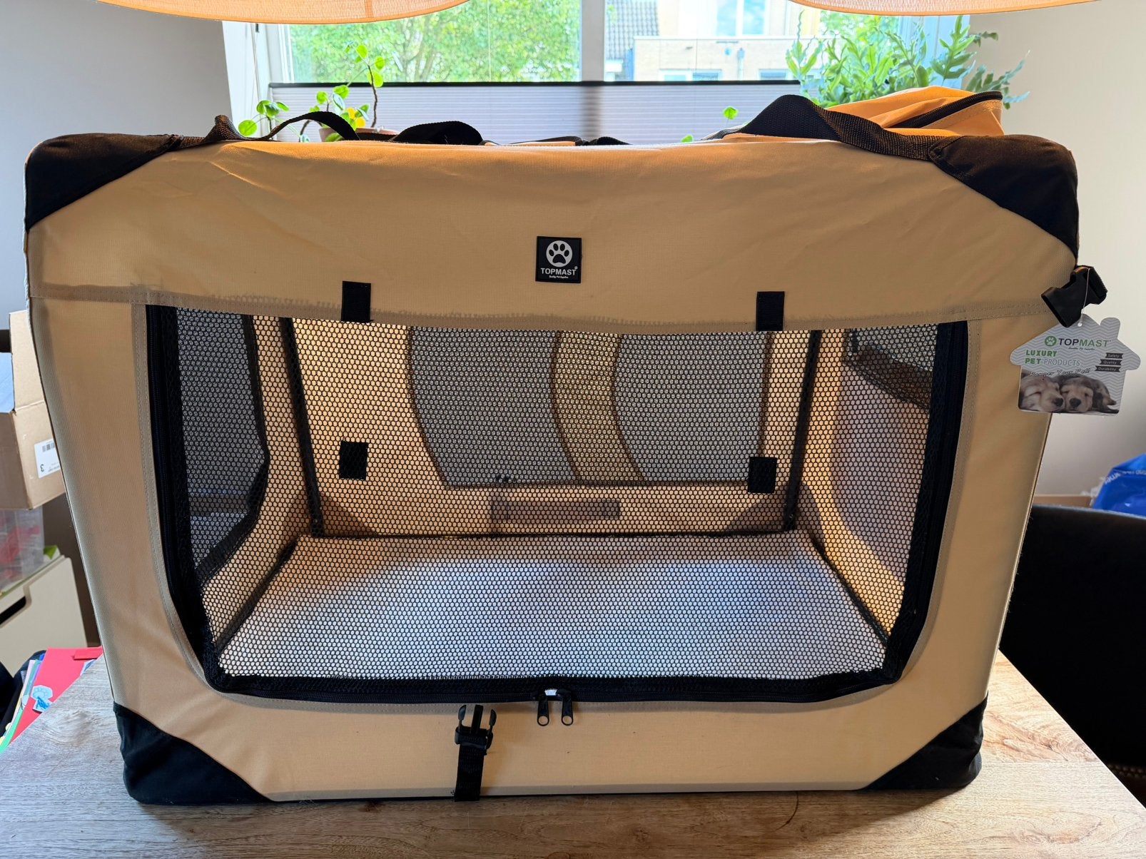 Reis Bench voor honden, Dieren en Toebehoren, Hondenbenches, Ophalen, Zo goed als nieuw