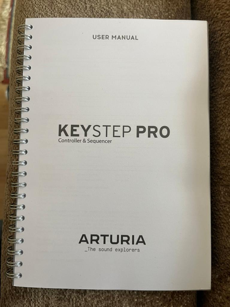 Keystep Pro handleiding manual, Muziek en Instrumenten, Ophalen of Verzenden, Zo goed als nieuw