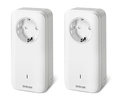 KPN verbindingsset DVS 1200 met 2 ethernet kabels, Ophalen, Zo goed als nieuw