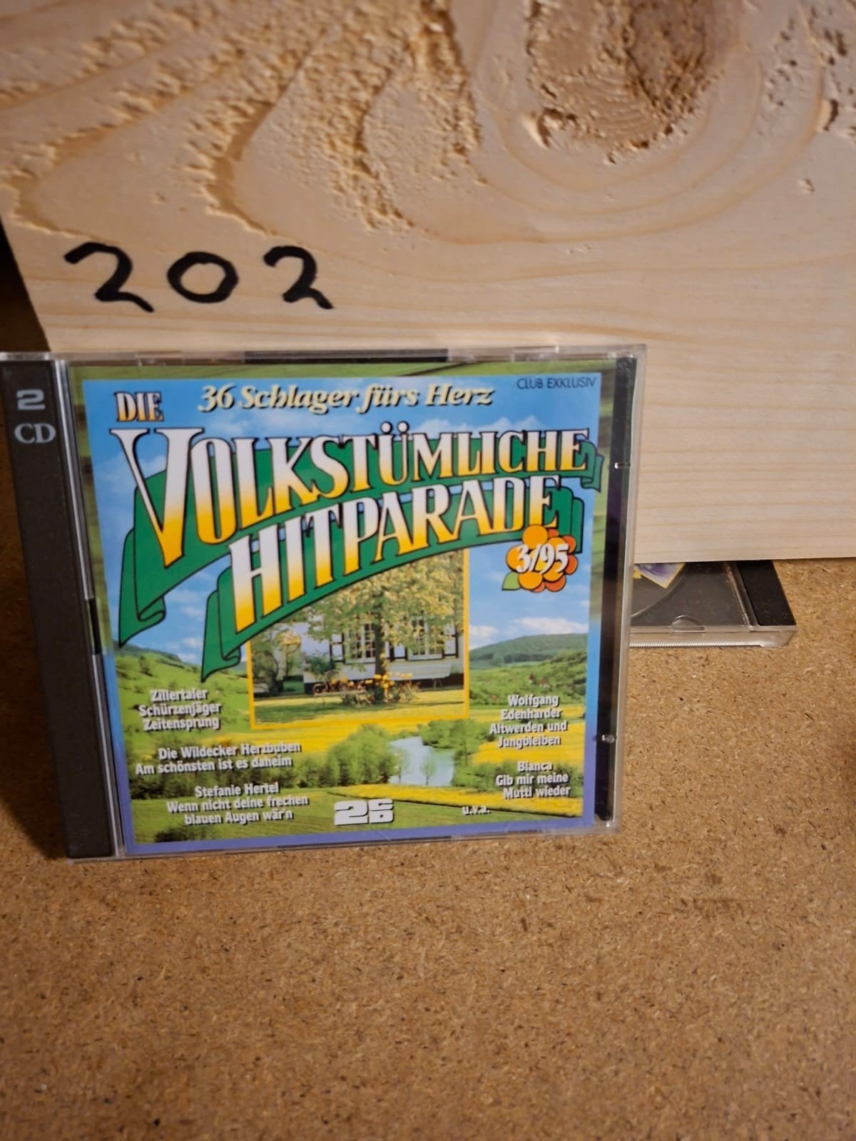 Die Volkstümliche Hitparade - 36 Schlager fürs Herz (2 CD), Cd's en Dvd's, Gebruikt, Schlager, Ophalen of Verzenden, Verzamelalbum