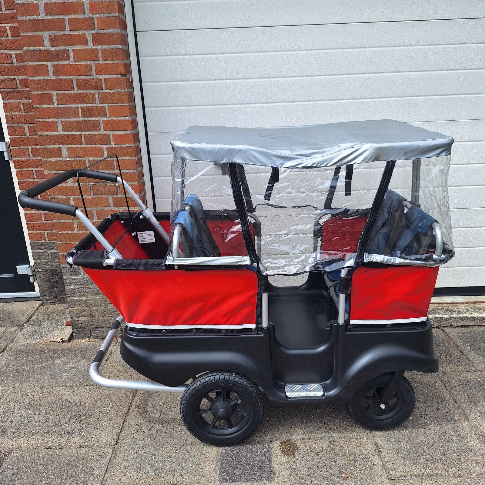 Winther Kiddybus zéér compleet!!!4 kinderen, Ophalen, Gebruikt, Kinderwagen of Buggy