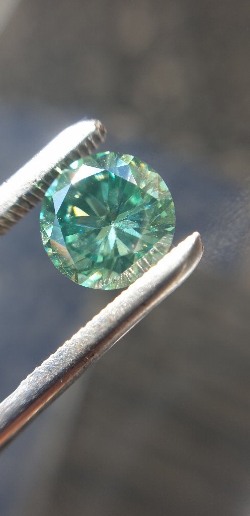 2,76 ct rond cut Moissanite diamant VVS1, Ophalen of Verzenden, Nieuw