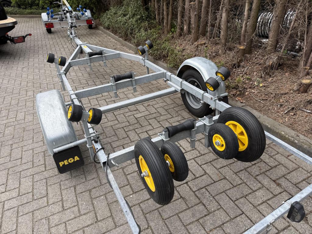 Zeer Mooie! 'PEGA SH750' KANTEL TRAILER EUROLINER 750KG Bj21, Gebruikt
