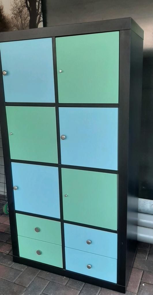 Ikea kallax  / expedit Vakkenkast met deurtjes en laden, Ophalen