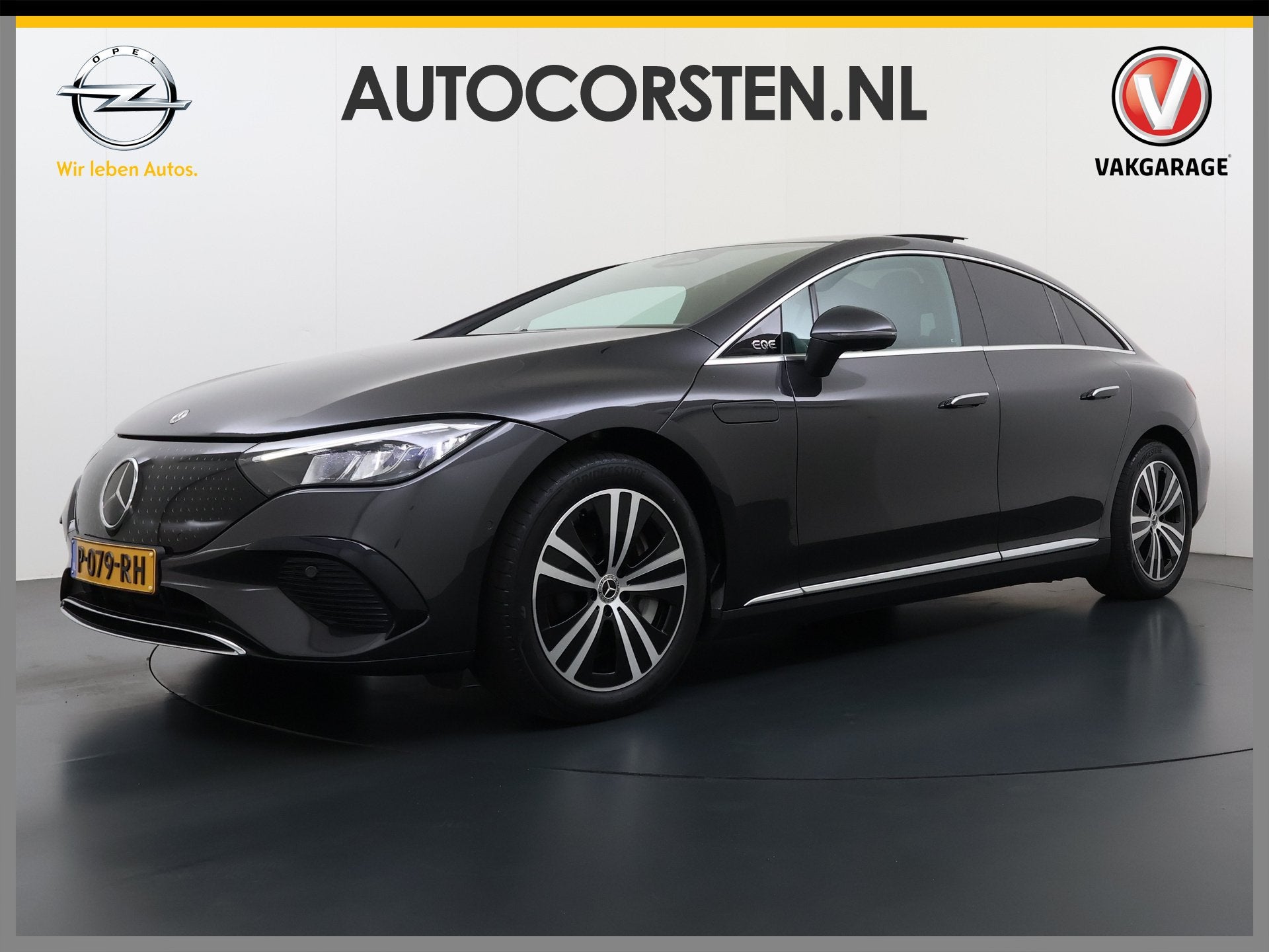 Mercedes-Benz EQE 350+ 91kWh 293pk Pano-Dak Leer+Verwarmd+El, Dealer onderhouden, Achterwielaandrijving, Gebruikt, 662 km