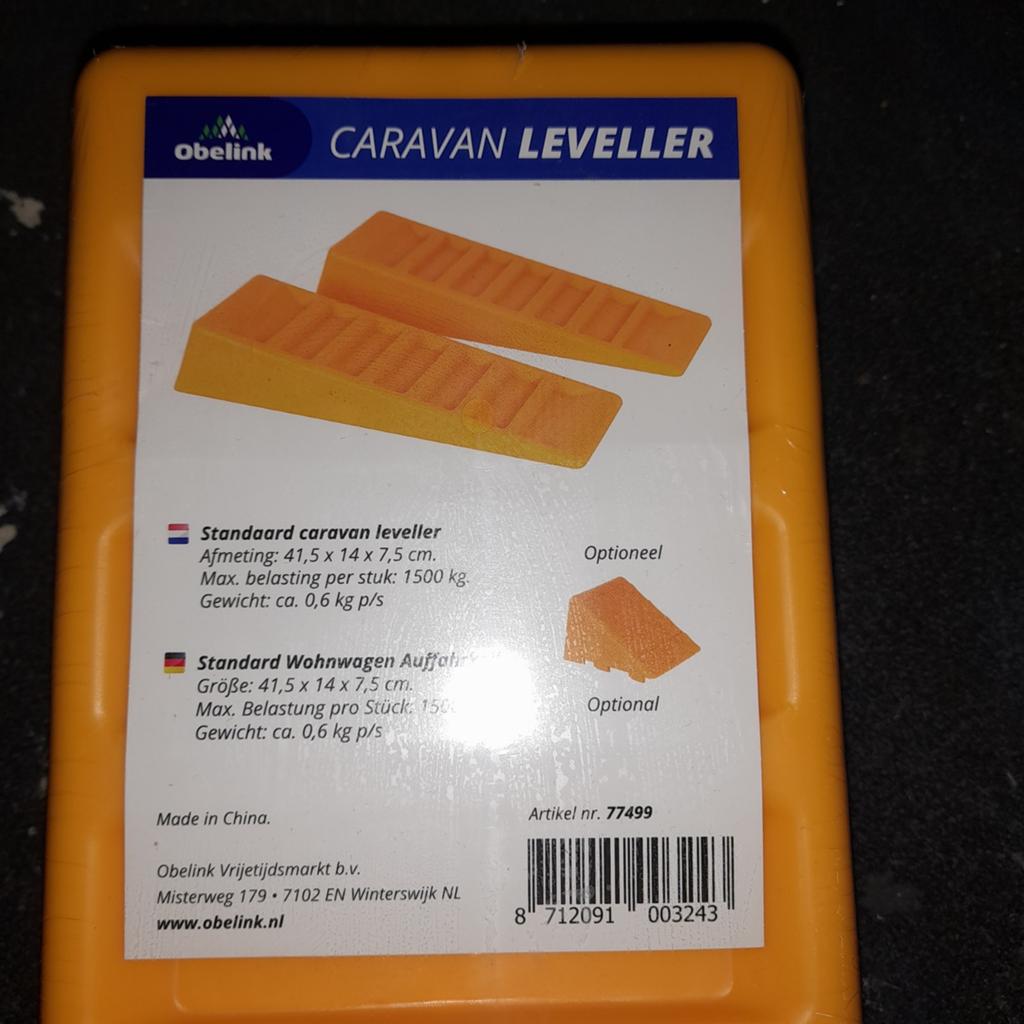 NIEUW Obelink Caravan Leveler - Set van 2 oprijblokken, Ophalen, Nieuw