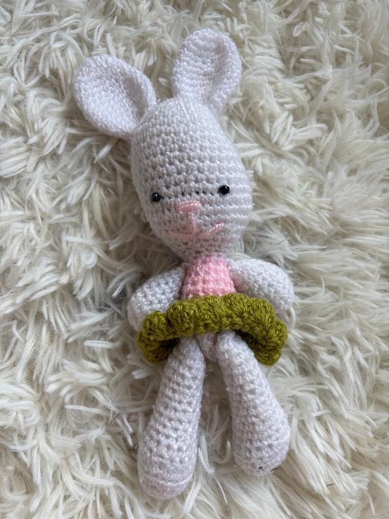 Gehaakt Konijntje - Handgemaakt Knuffel Konijn, Kinderen en Baby's, Speelgoed | Knuffels en Pluche, Ophalen, Overige merken, Konijn