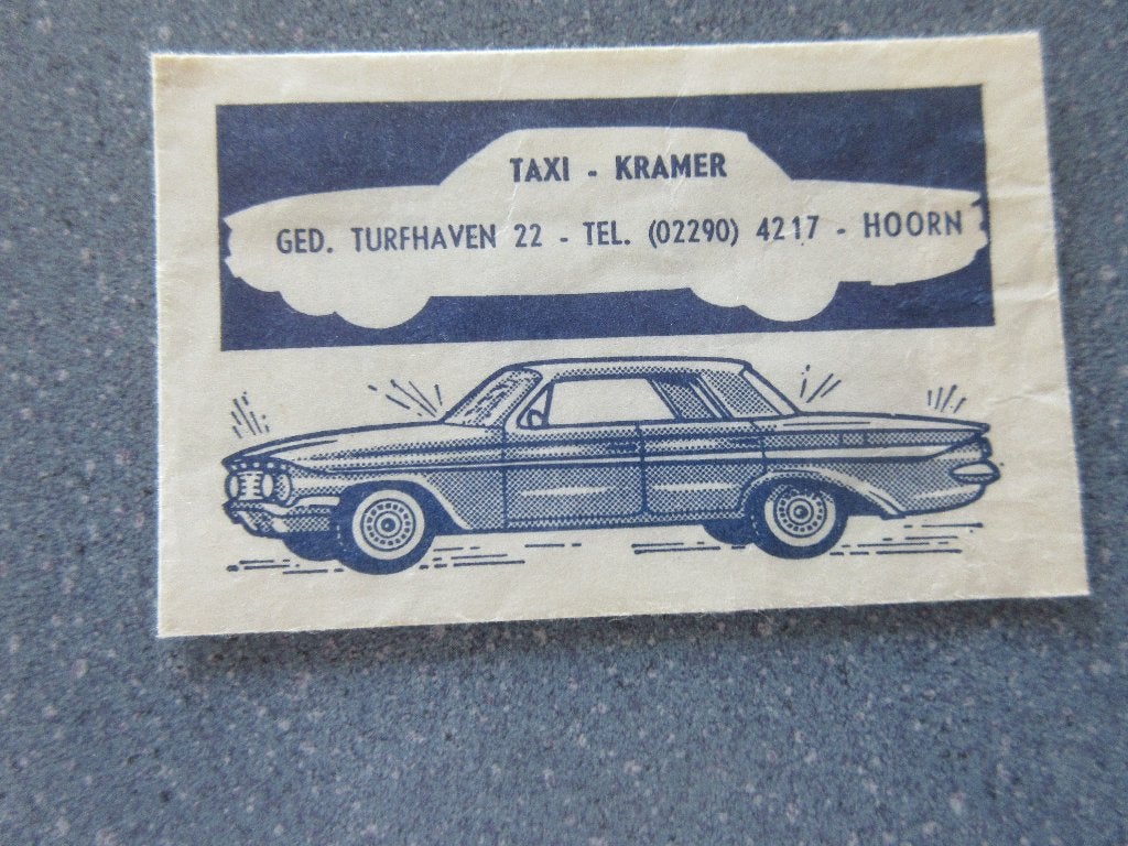 Hoorn, Taxi Kramer, Verzenden, Nederland