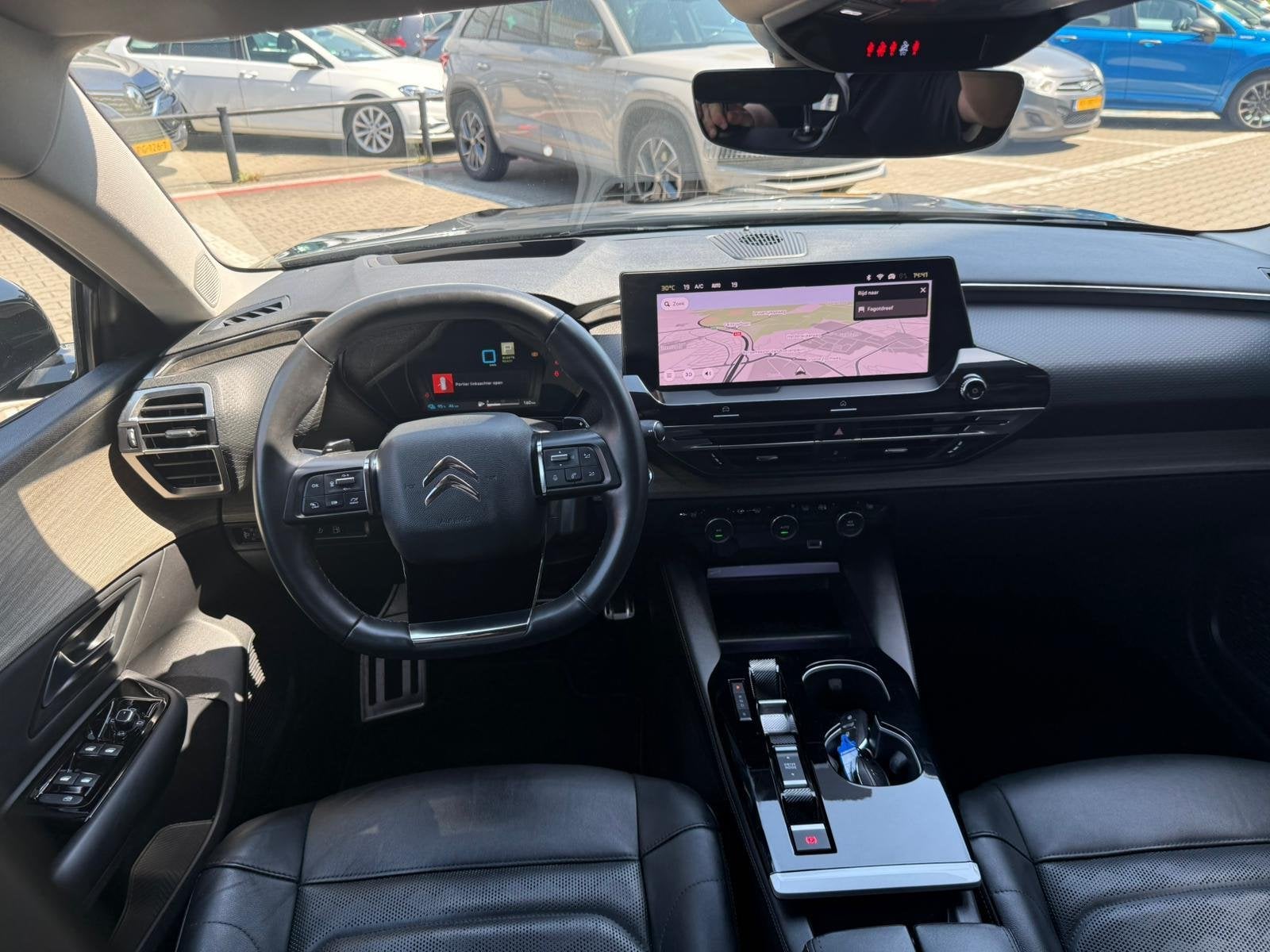 Citroen C5 X 1.6 Plug-in Hybrid 225 Shine *ACC & 360 Camera*, Auto's, Gebruikt, 4 cilinders, Zwart, Hybride Elektrisch/Benzine