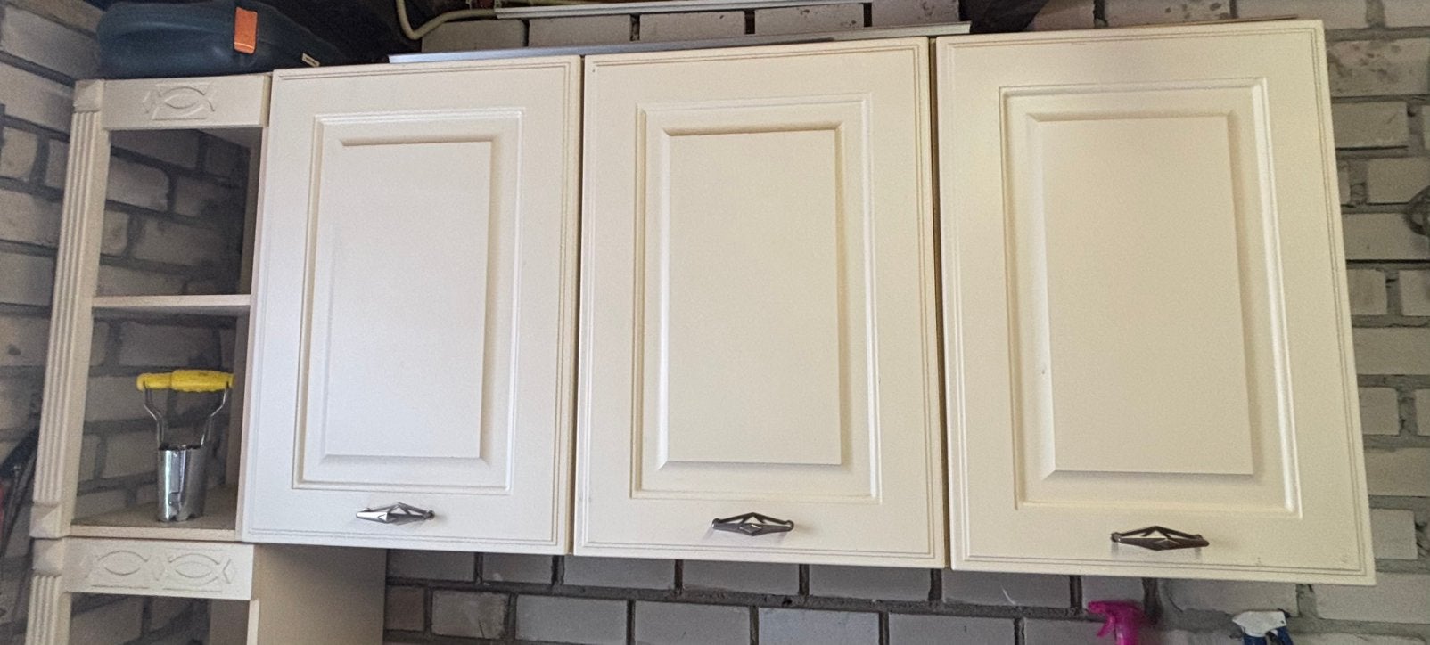 Gratis 3 keukenkastjes (hangend), Huis en Inrichting, Keuken | Keukenelementen, Ophalen, Zo goed als nieuw, 25 tot 50 cm, Minder dan 100 cm