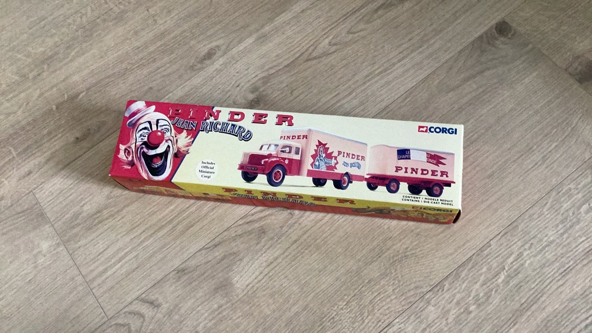 Corgi pinder circus  model miniatuur auto retro nieuw, Hobby en Vrije tijd, Ophalen of Verzenden, Nieuw, Bus of Vrachtwagen, Corgi