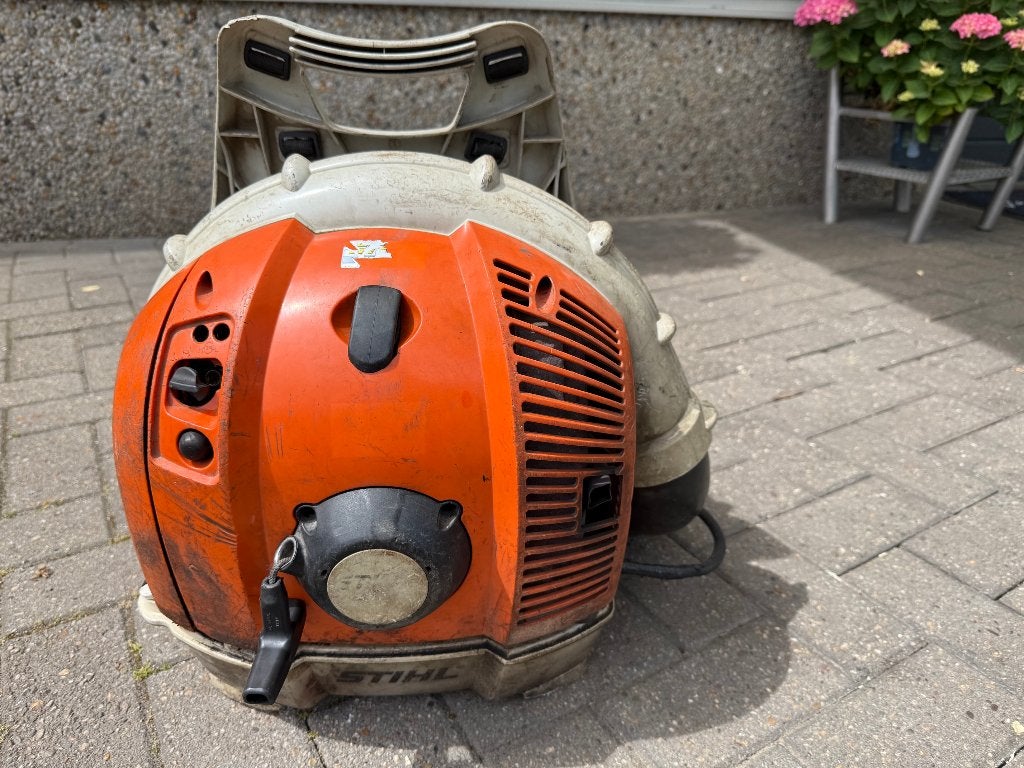Stihl bladblazer BR550, Ophalen, Benzine, Gebruikt, Ruggedragen