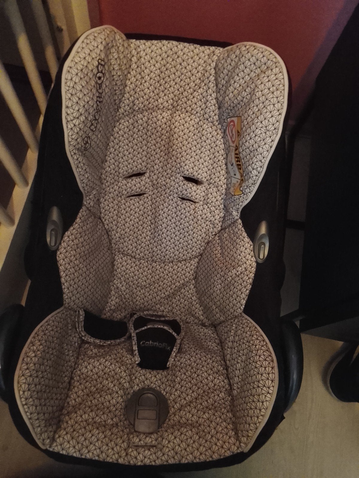 maxicosi met verkleiner, Ophalen, 0 t/m 13 kg, Maxi-Cosi, Gebruikt