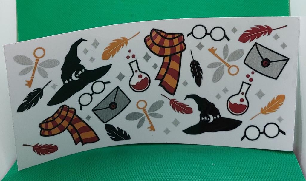 Dtf uv cup wrap transfers harry potter, Ophalen of Verzenden, Nieuw, Sticker