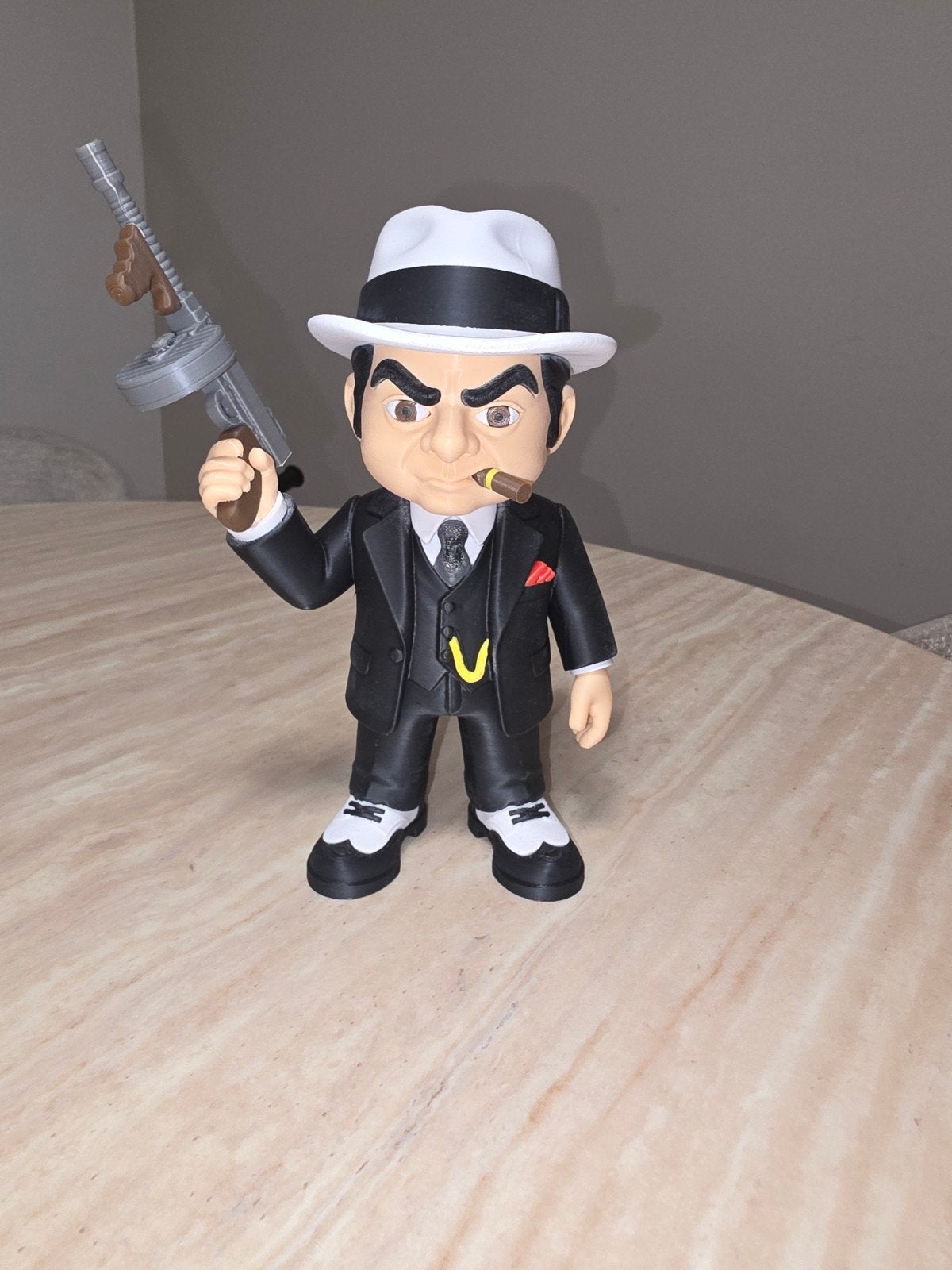 Al Capone 3D Geprinte Figuur - 23 cm, Ophalen of Verzenden, Nieuw