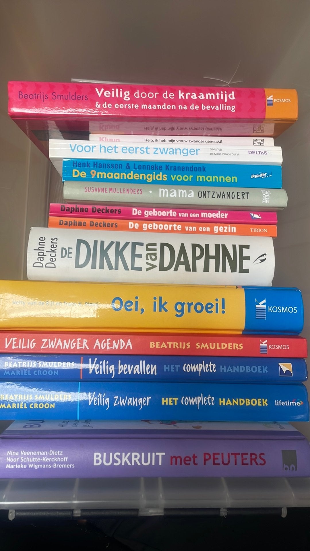 Compleet Zwangerschaps & Baby Boekenpakket Oei ik groei!, Boeken, Ophalen of Verzenden, Zo goed als nieuw
