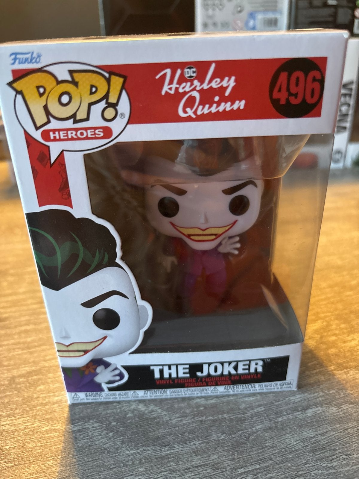 Funko Pop! Heroes: The Joker (Harley Quinn) #496, Verzamelen, Poppetjes en Figuurtjes, Ophalen of Verzenden, Nieuw