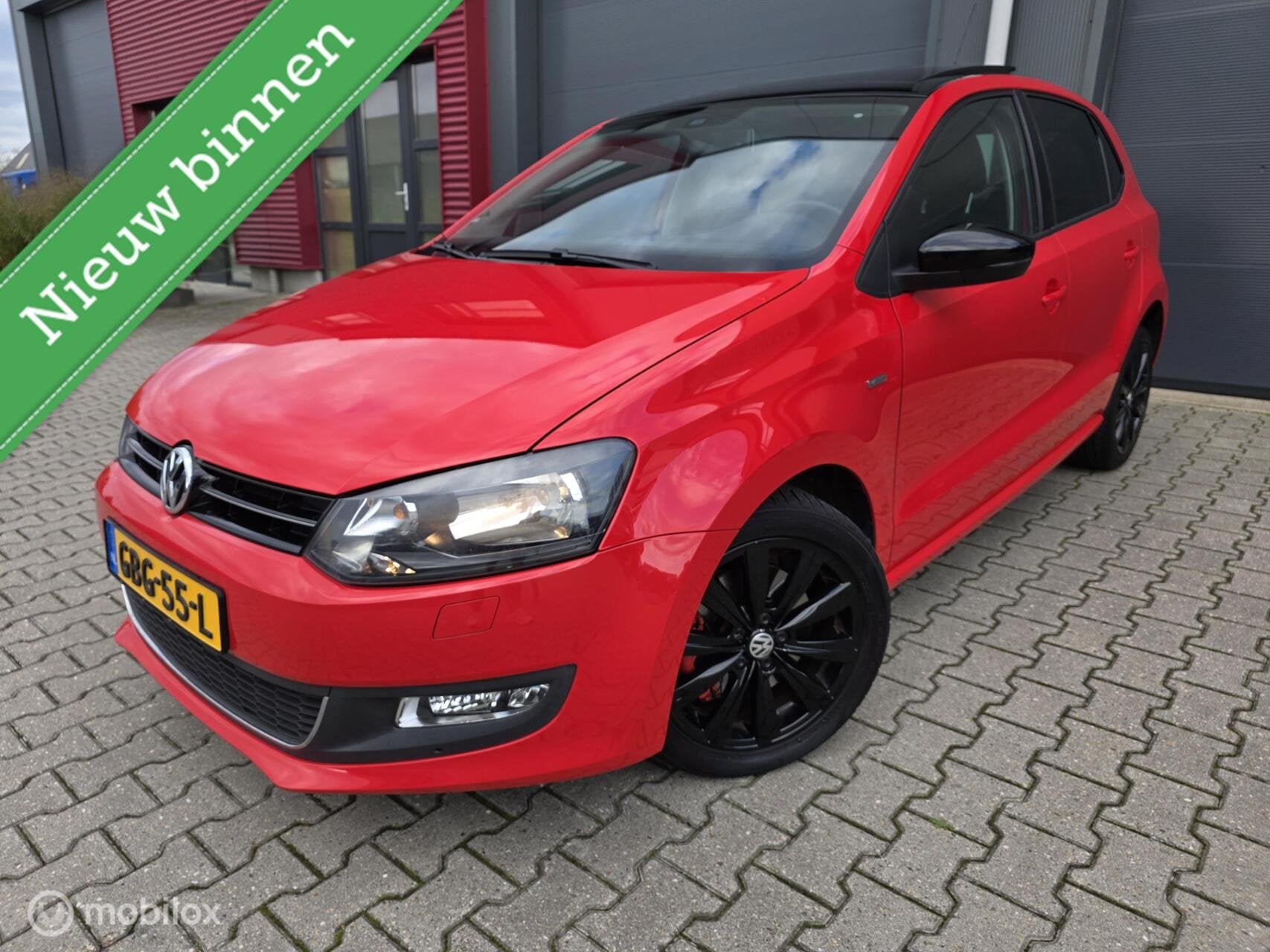 VW Polo 1.2TSI highline/ DSG automaat /Pano-dak /Cruise c., Gebruikt, 4 cilinders, Leder en Stof, 560 kg