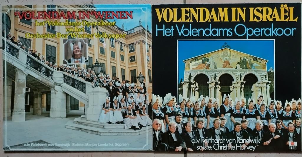 2 LP's Volendams Operakoor Orchester Der Wiener Volksoper, Originele persing, Ophalen of Verzenden, 12 inch, 1970 - 1979