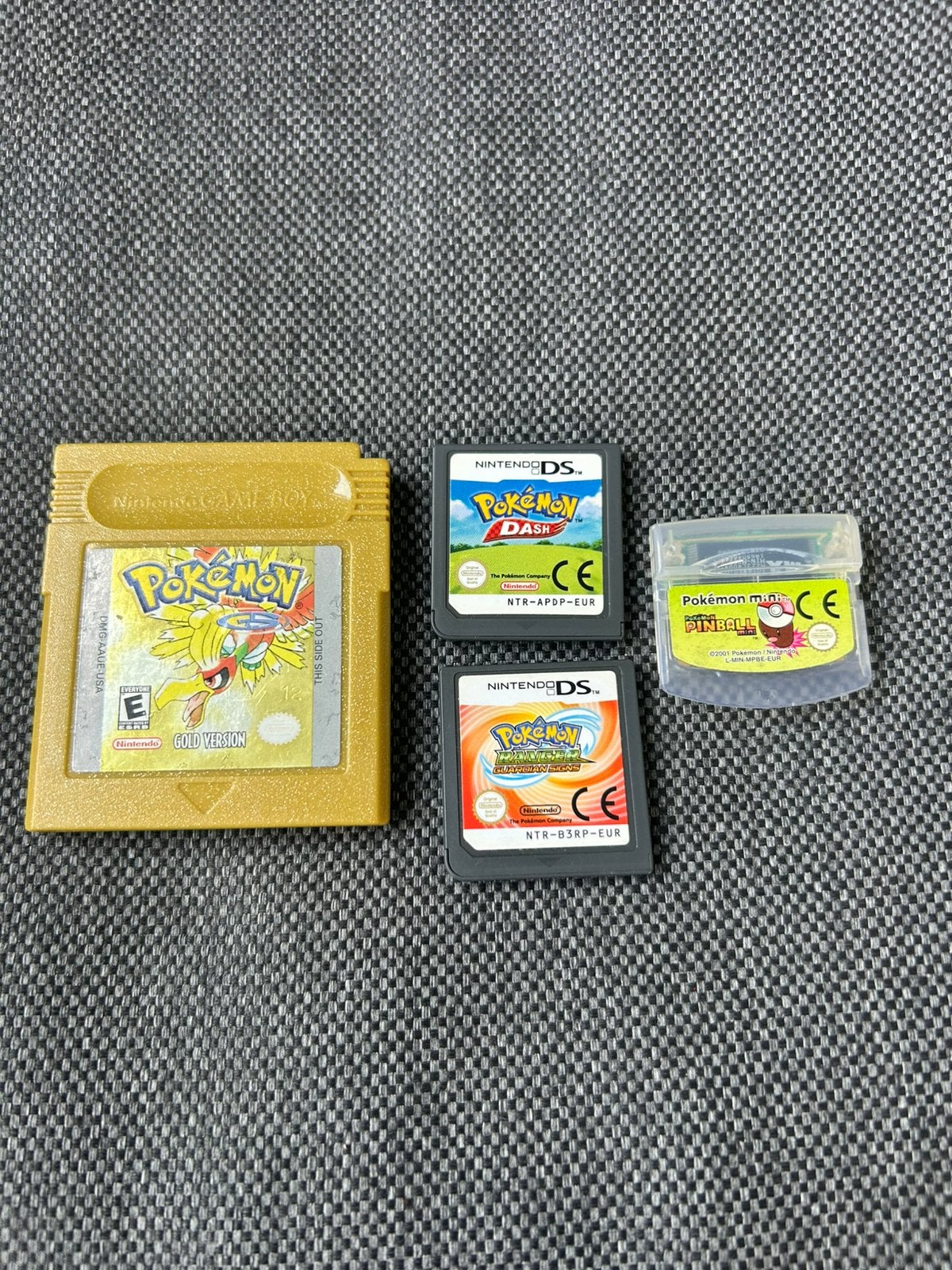 Pokemon Gold ,Dash ,Rangers guardian signs ,Pinball, Avontuur en Actie, 1 speler, Ophalen of Verzenden, Zo goed als nieuw