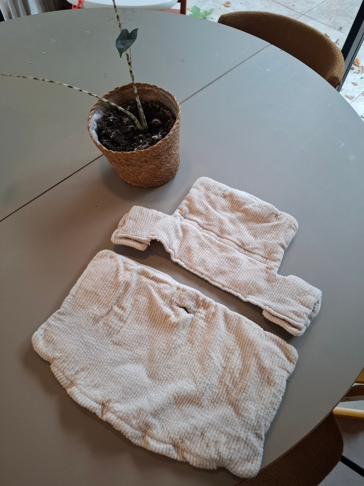 Kussenset voor de Stokke stoel, Ophalen, Wit, Zo goed als nieuw, Kussen