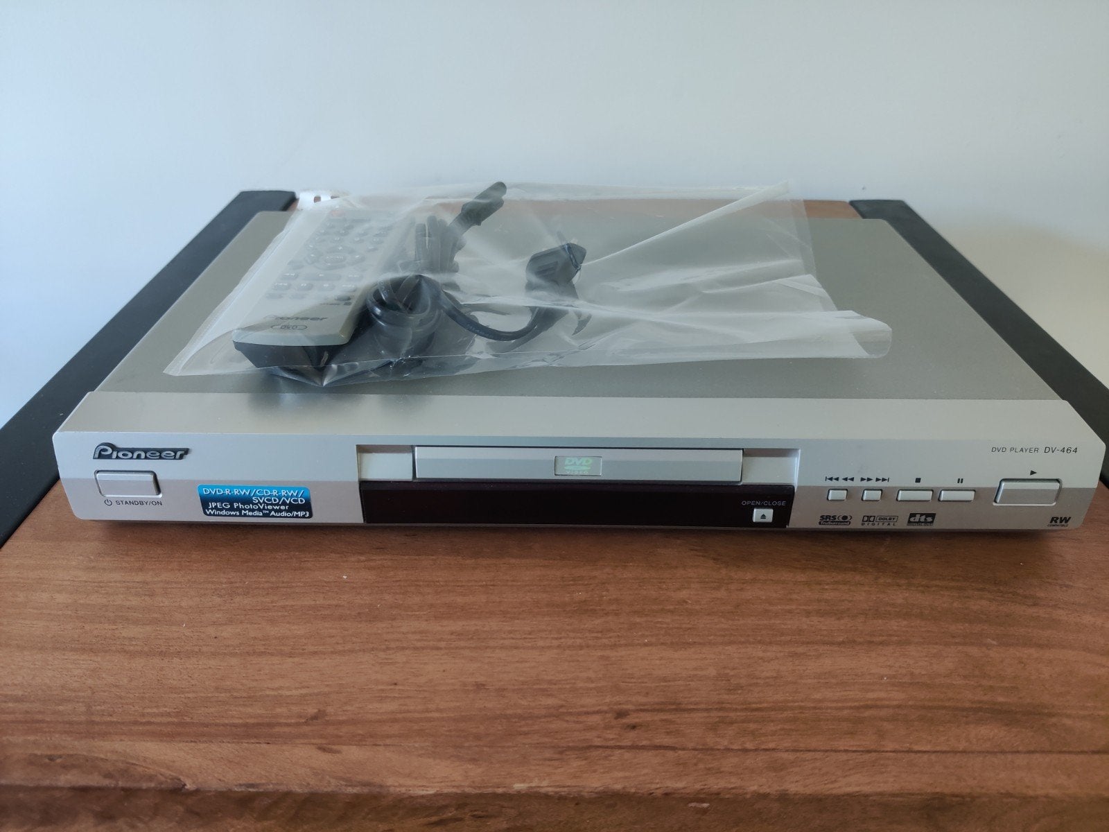 Pioneer DV-464-S CD/ DVD-speler met afstandsbediening, Ophalen of Verzenden, Zo goed als nieuw, Dvd-speler, Pioneer