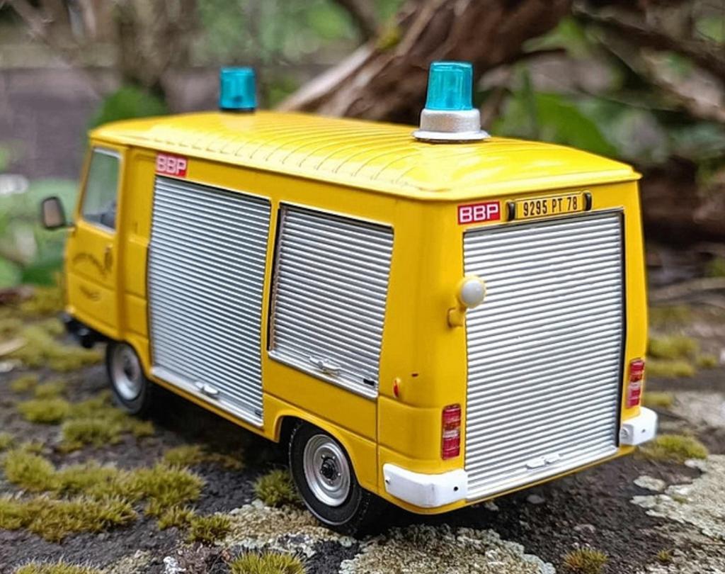 Peugeot J9 VSR BBP BRANDWEER schaal 1/43 # 59, Hobby en Vrije tijd, Modelauto's | 1:43, Verzenden, Nieuw, Auto, Overige merken