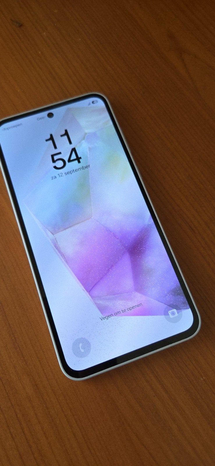 samsung a35 5g, Telecommunicatie, Ophalen, Blauw, Zo goed als nieuw, 128 GB