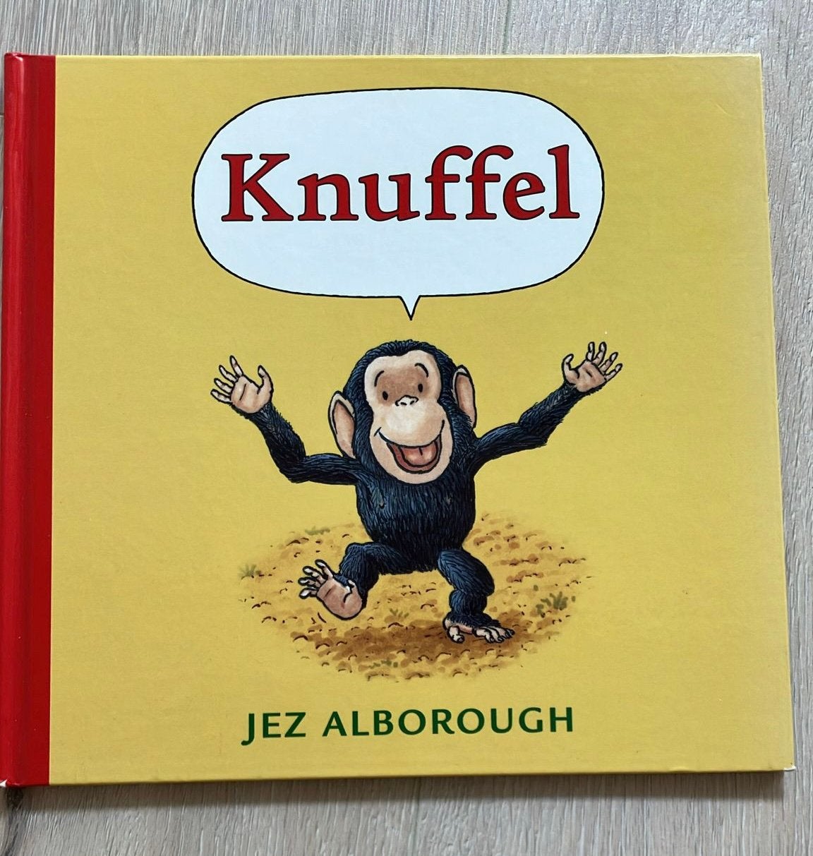 Prentenboek knuffel met Sammie aap gorilla apen dieren, Ophalen of Verzenden, Gelezen, Prentenboek