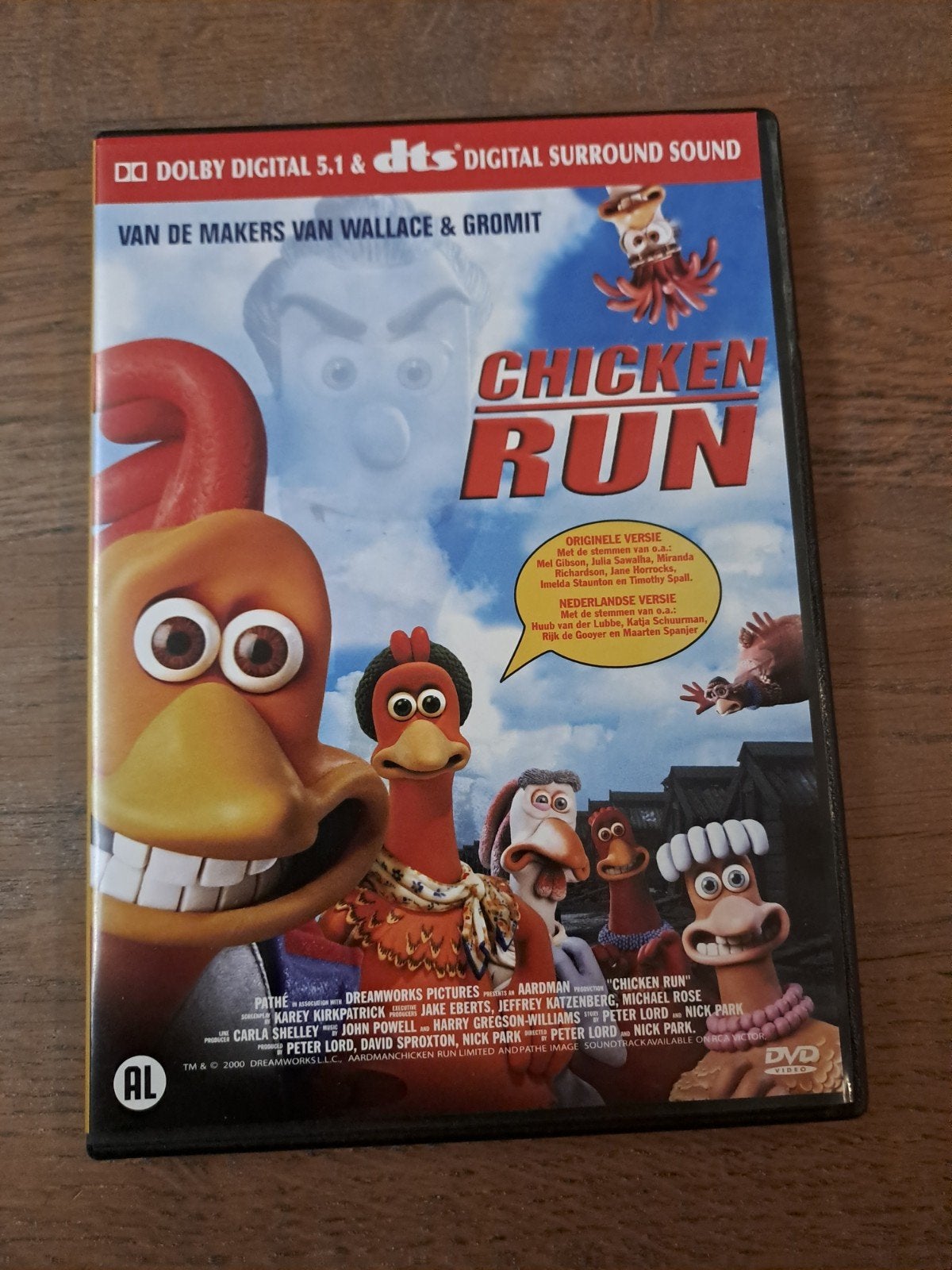 dvd, Chicken Run - Animatieklassieker, Europees, Animatie, Alle leeftijden, Nederlands
