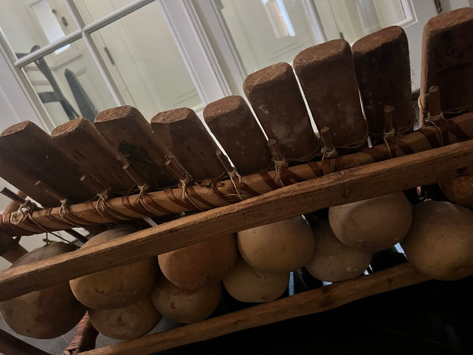Houten xylophoon uit ghana, Ophalen, Gebruikt, Overige typen, Handgemaakt