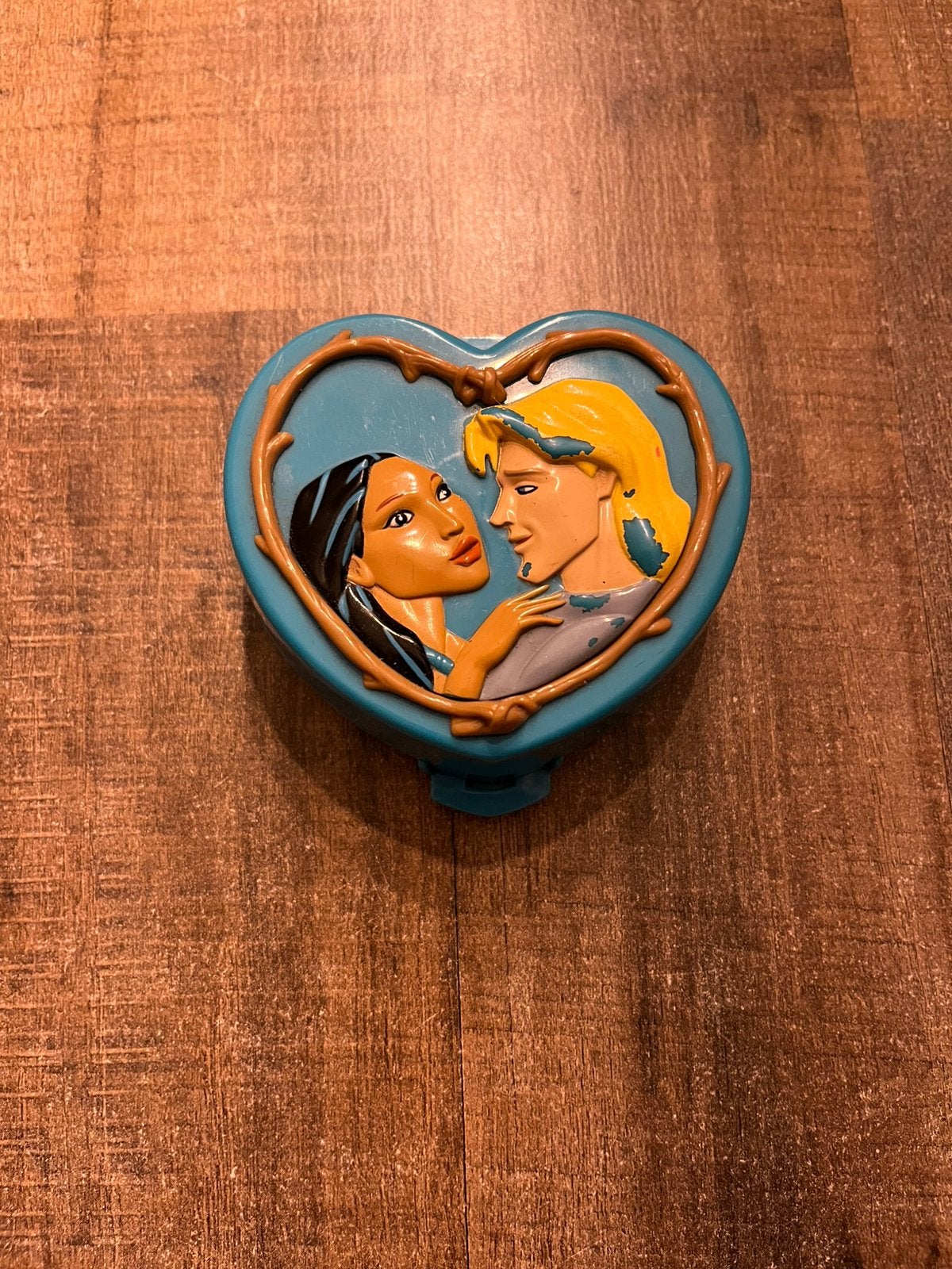 Polly pocket pocahontas playcase vintage 1995, Ophalen of Verzenden, Zo goed als nieuw
