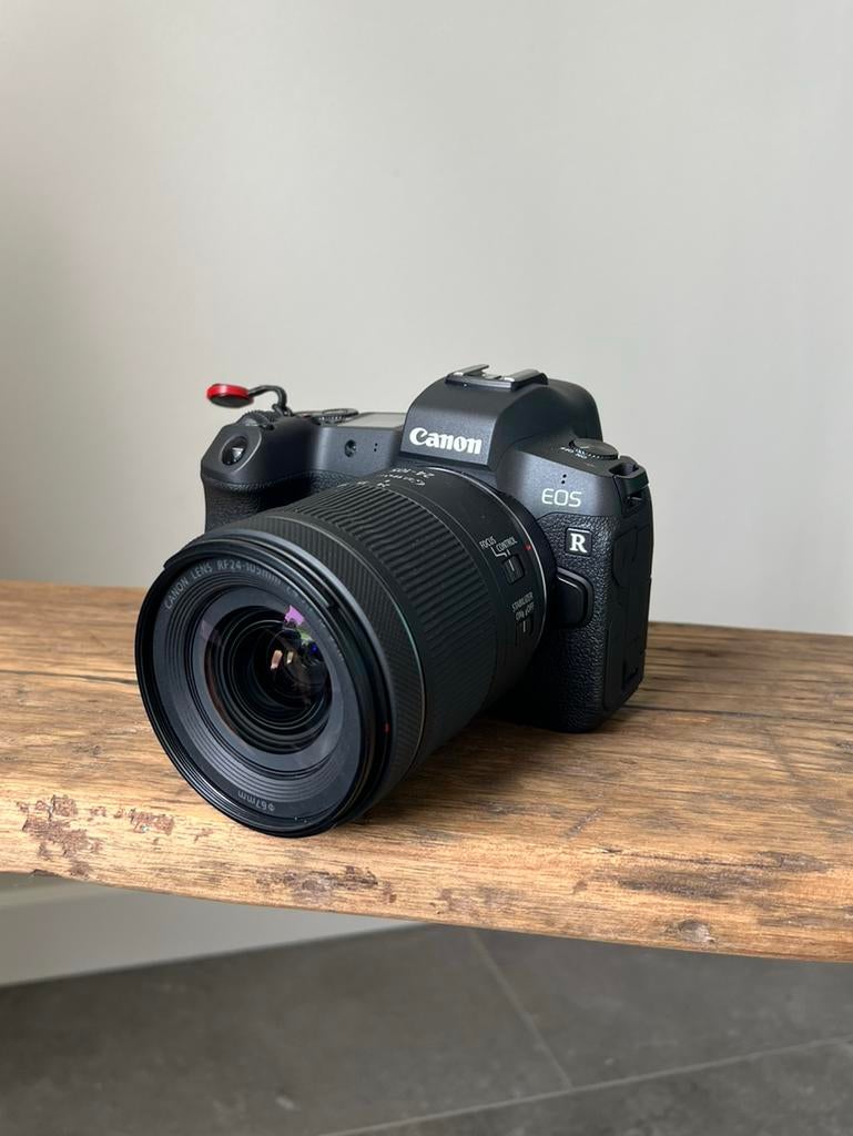 Canon EOS R inclusief Canon RF 24-105mm f/4-7.1 IS STM, Audio, Tv en Foto, Fotocamera's Digitaal, Canon, Compact, Zo goed als nieuw