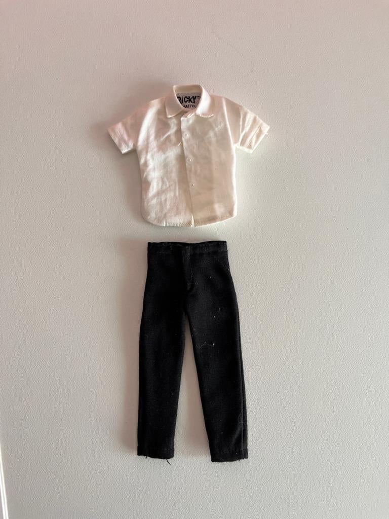 Vintage Mattel Barbie Ricky "Sunday Suit" #1503 (1965-67), Ophalen of Verzenden, Gebruikt, Kleertjes