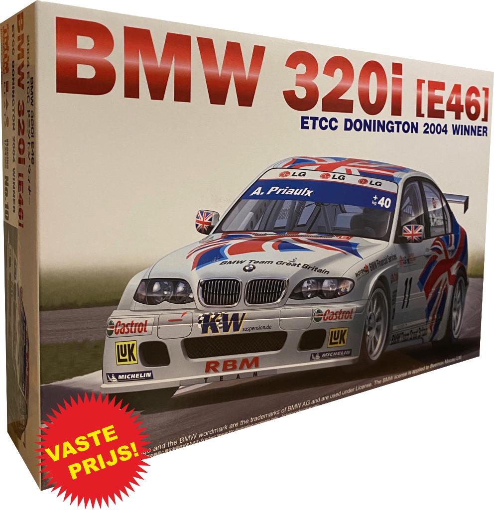 BMW 320i E46 ETCC Donington '04 (NuNu Models PN24033) 1/24, Overige merken, Auto, Groter dan 1:32, Nieuw