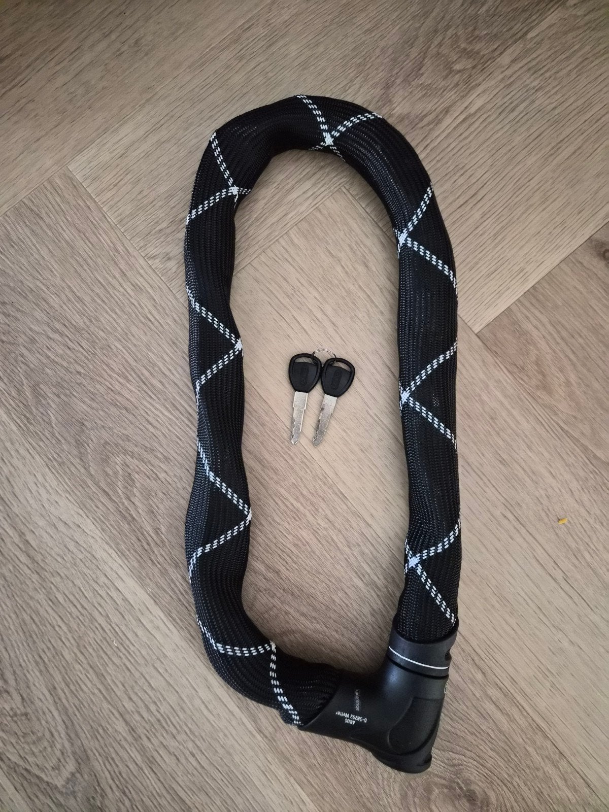 ABUS Iven Chain 8210 Kettingslot 85cm - ART2, Ophalen, Zo goed als nieuw, Kettingslot