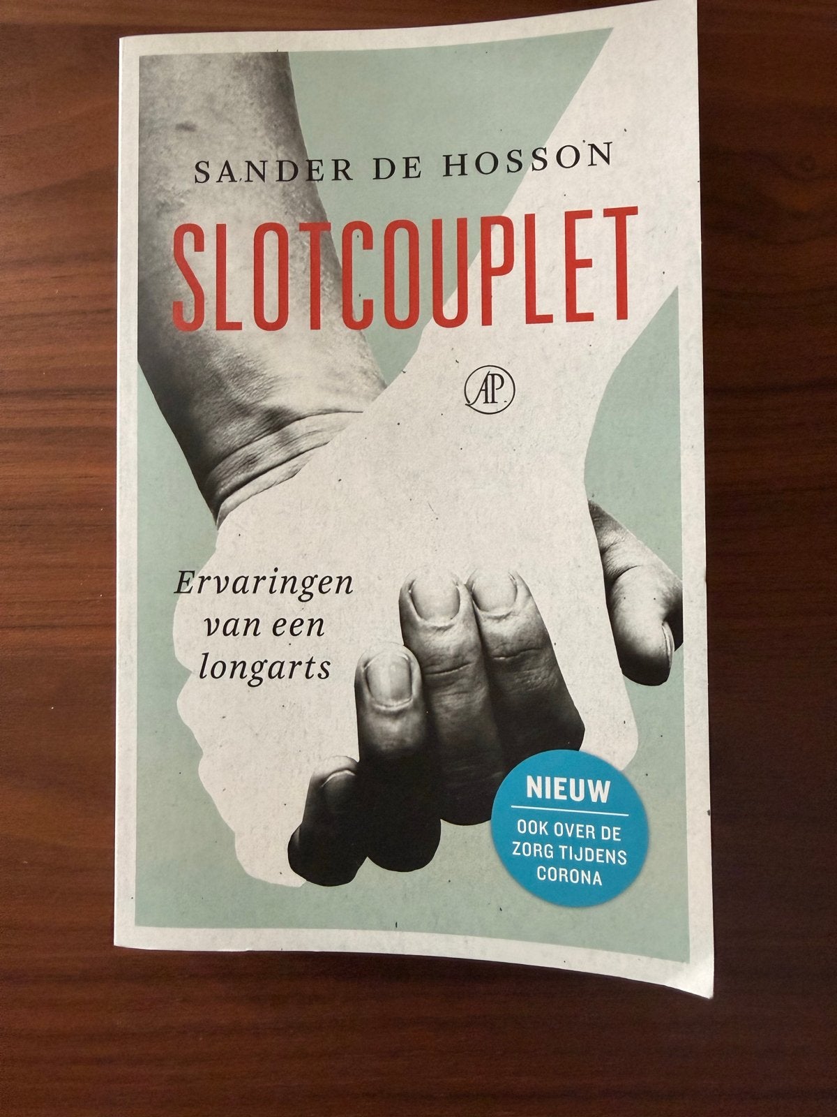 Slotcouplet: Ervaringen van een longarts - Sander de Hosson, Ophalen of Verzenden, Zo goed als nieuw, Nederland