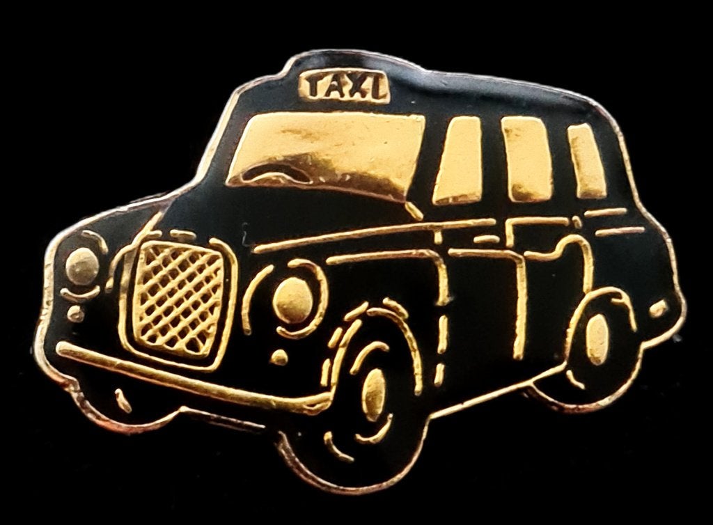 Taxi Cab pin uit London, Verzenden, Nieuw, Transport, Speldje of Pin