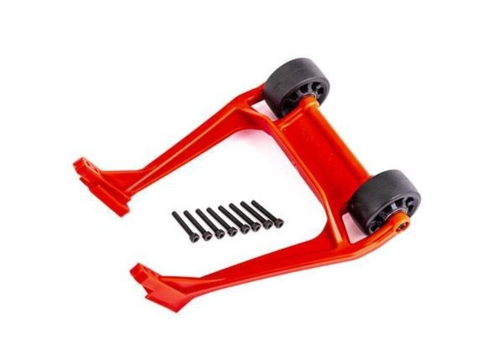 TRAXXAS Wheelie bar, red (assembled) Sledge, Hobby en Vrije tijd, Ophalen of Verzenden