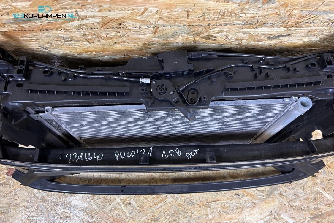 VW Volkswagen Polo 2G 1.0 Voorfront koelerpakket radiateur, Ophalen, Gebruikt, -, Volkswagen