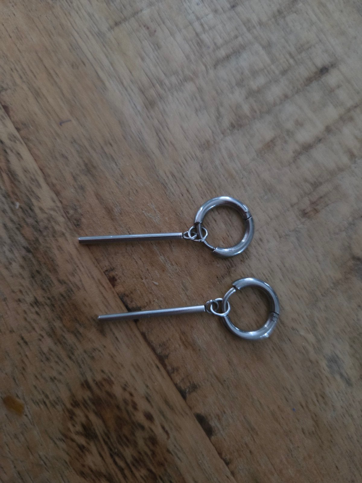 not branded Frais Chunky Hoops Oorbellen - Stainless Steel, Overige materialen, Hangers, Nieuw, Ophalen of Verzenden