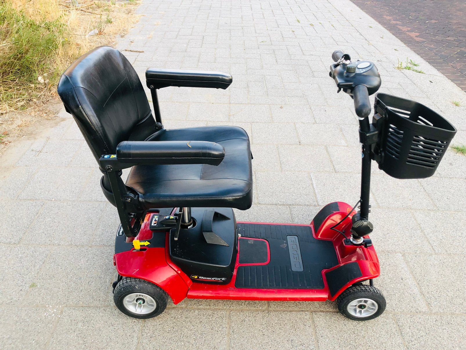 Geweldige opvouwbare opvouwbaar scootmobiel 4 wiel, Diversen, Ophalen of Verzenden, Zo goed als nieuw