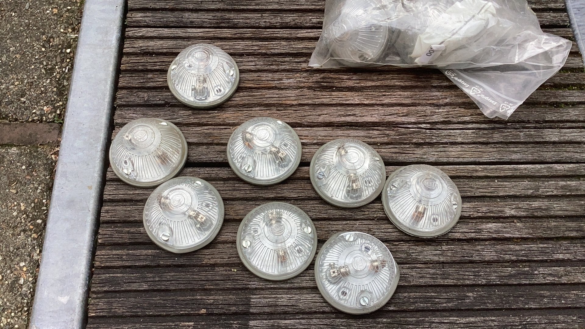 16 Vintage Autolampjes - Oldtimer Onderdelen, Ophalen of Verzenden, Gebruikt, Oldtimer onderdelen