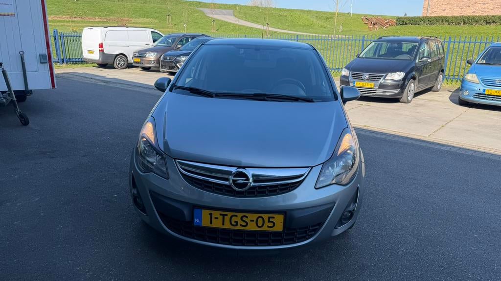 Opel Corsa 1.2 16V G3 5D 2014 Grijs Apk NaP Netjes Airco Cr, Auto's, Voorwielaandrijving, 83 pk, 4 cilinders, 1229 cc