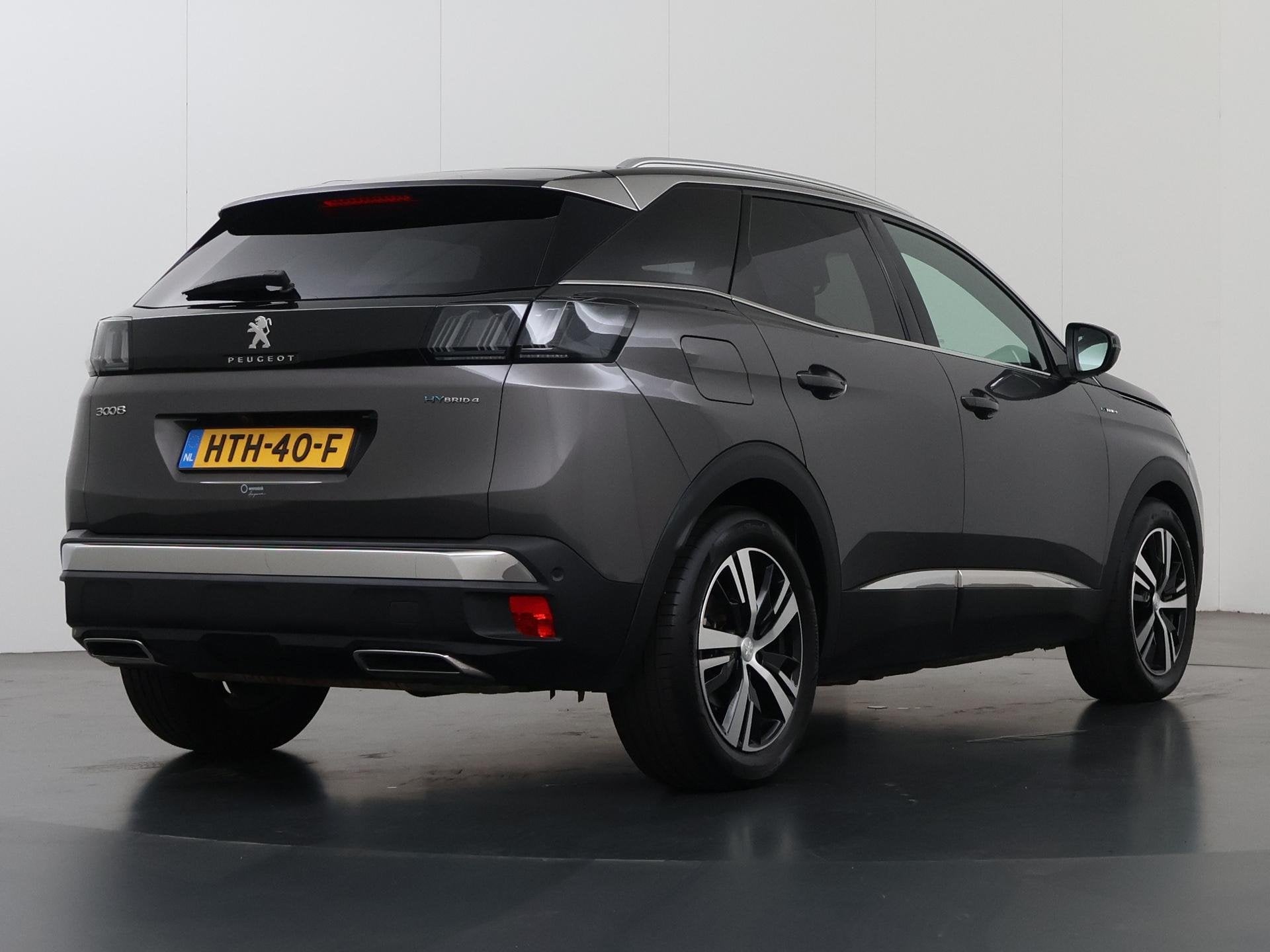 Peugeot 3008 1.6 HYbrid4 300 GT | Panoramadak | Sportstoelen, Automaat, Dealer onderhouden, Euro 6, 4 cilinders